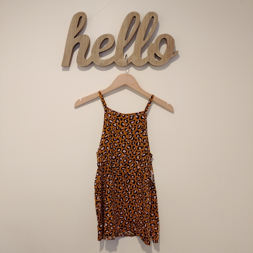 NWT Leopard Print Old Navy Tank (S)